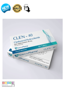 Enova Pharma Clenbuterol 40MCG 100 Tablet