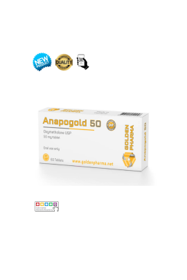 Golden Pharma Anapolon Oxymethalone 50MG 60 Tablets