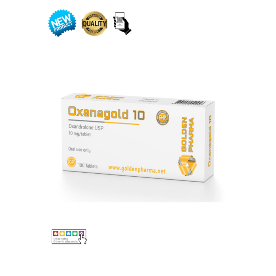 Golden Pharma Anavar Oxandrolone 10mg 100 tablet orijinal kutusu - Stokta Hemen Kargoda