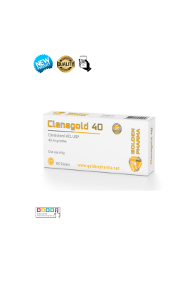 Golden Pharma Clenbuterol 40MCG 100 Tablets