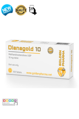 Golden Pharma Dianabol 10MG 100 Tablet