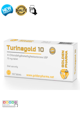 Golden Pharma Turinabol 10MG 100 Tablet