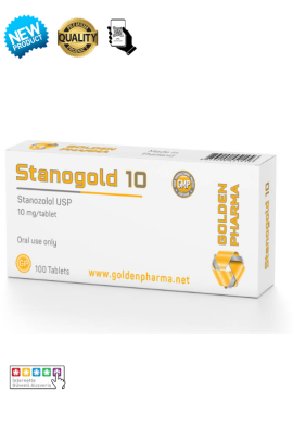 Golden Pharma Winstrol Stanozolol 10MG 100 Tablet