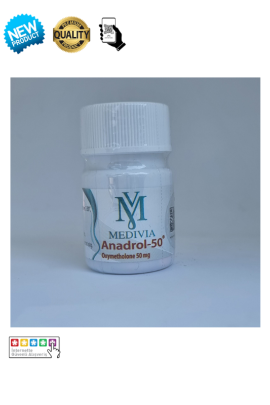 Medivia Pharma Anapolon Oxymethalone 50MG 50 Tablet