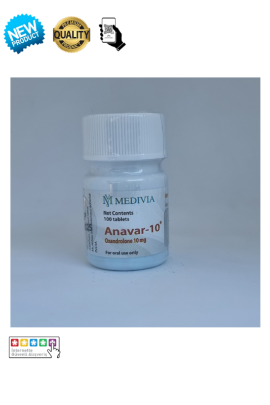  Medivia Pharma Anavar Oxandrolone 10MG 100 TABLET