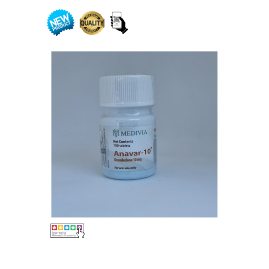 Medivia Pharma Anavar Oxandrolone 10mg 100 tablet orijinal oral steroid kutusu