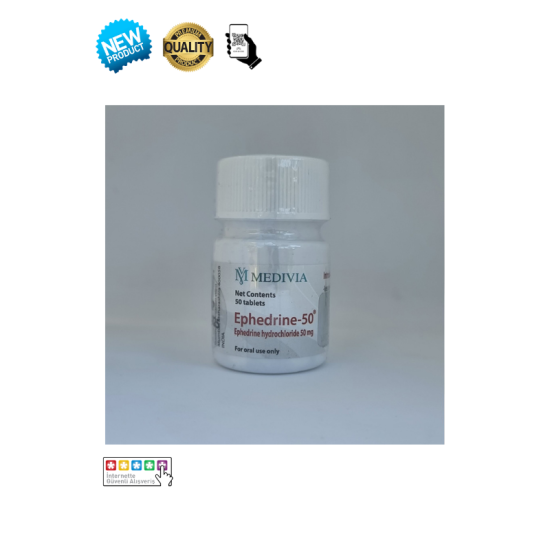 Medivia Pharma Efedrin 50mg 50 Tablet orijinal kutusu