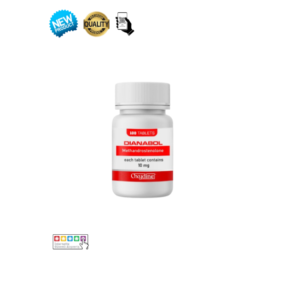 Oxydine Metabolics Dianabol 10mg 100 tablet orijinal methandienone kutusu