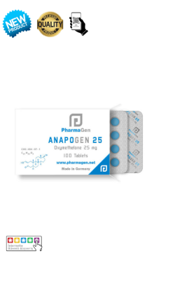 Pharma-Gen Anapolon Oxymethalone 25MG 100 Tablet