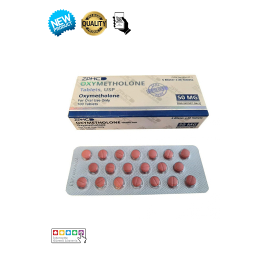 ZPHC Medicine Anapolon Oxymetholone 10mg 100 Tablet orijinal steroid kutusu