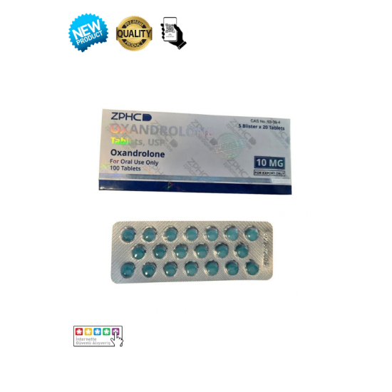 ZPHC Medicine Anavar Oxandrolone 10mg 100 Tablet orijinal steroid kutusu