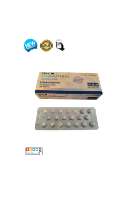 ZPHC Medicine Clenbuterol 50MCG 100 Tablets