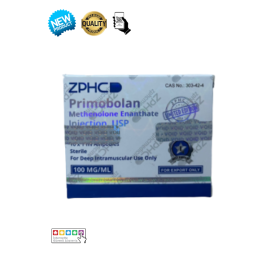 ZPHC Medicine Primobolan Enanthate 100mg 10ml orijinal steroid şişesi