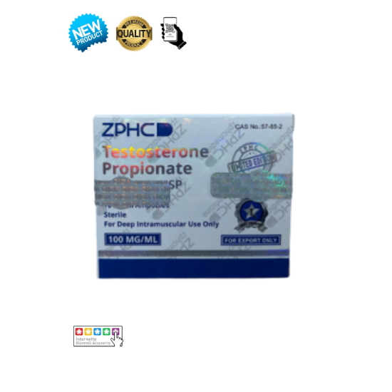 ZPHC Medicine Testosterone Propionate 100mg 10ml orijinal steroid şişesi