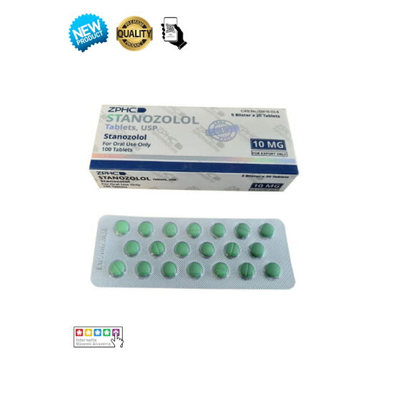 ZPHC Medicine Winstrol Stanozolol 10mg 100 Tablet orijinal steroid kutusu